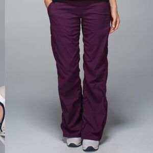 Lululemon Studio Pant II No Liner (Regular)Plum size 10